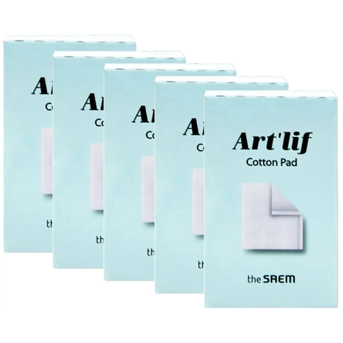 Диск ватный The Saem Art'Lif cotton pad (sample), 5 шт