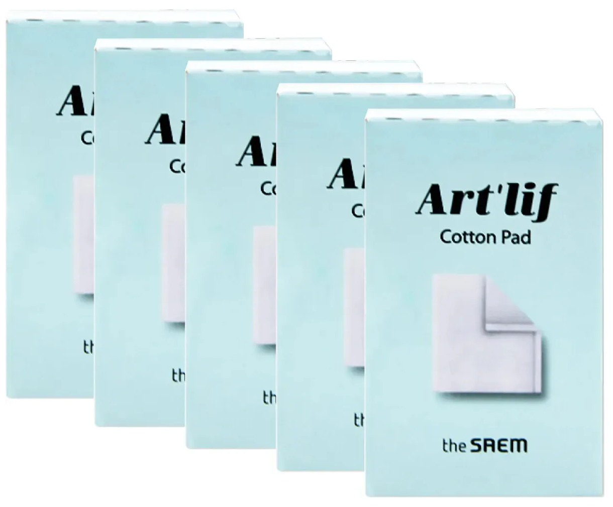 Диск ватный The Saem Art'Lif cotton pad (sample), 5 шт