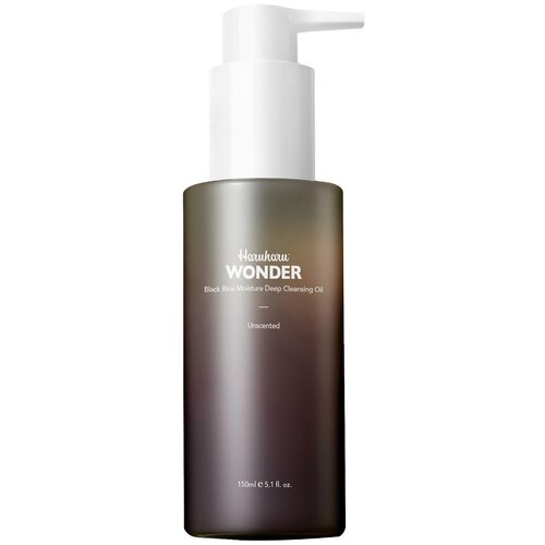 Haruharu WONDER Гидрофильное масло с экстрактом черного риса без отдушки Black Rice Moisture Deep Cleansing Oil, 150 мл