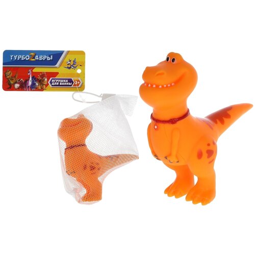Игрушка для ванны Турбозавры трак, 10см, капитошка (LXT-TURB-04)
