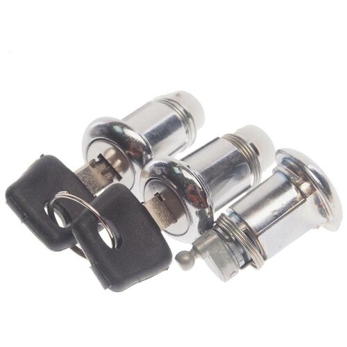 Личинка уаз-3163 замка двери в сборе комплект 3шт 1068₽