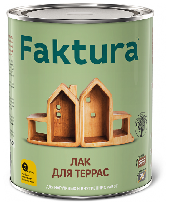 Лак для террас Faktura глянцевый (0,7л)