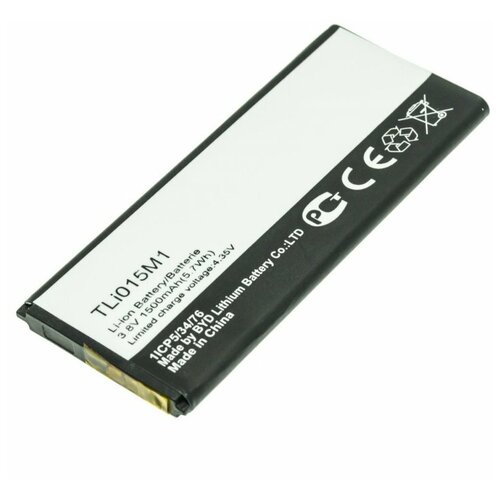 Аккумулятор для Alcatel OT-4034 Pixi 4 (TLi015M1) аккумулятор для alcatel pixi 3 ot 4009d cab31p0000c1