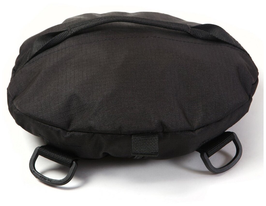 Сумка рюкзак трансформер «RHOMBYS» (Ромбус) Флекс чёрный - фотография № 9