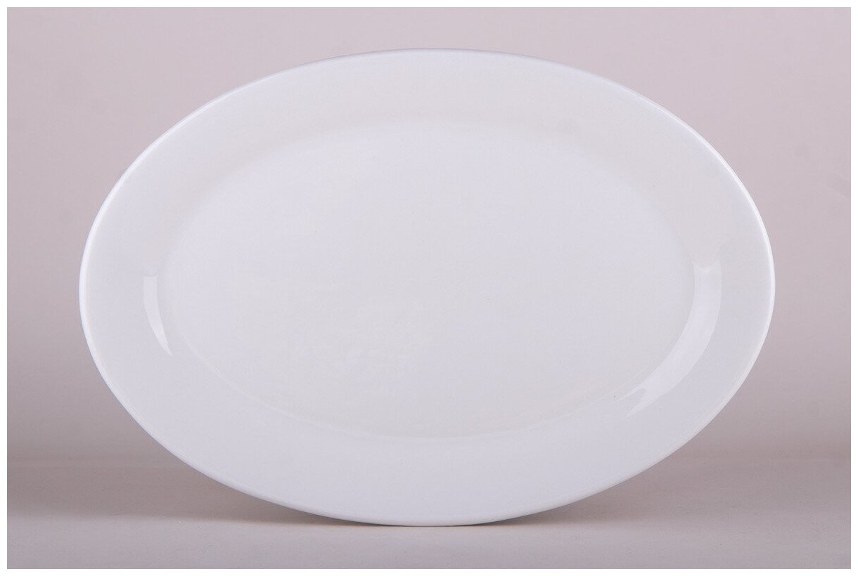 фото Блюдо овальное Коралл общепит, 25,5см