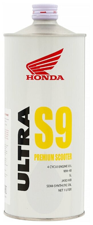 Моторное масло HONDA ULTRA S9 4T 10W-40 1л 08236-99961