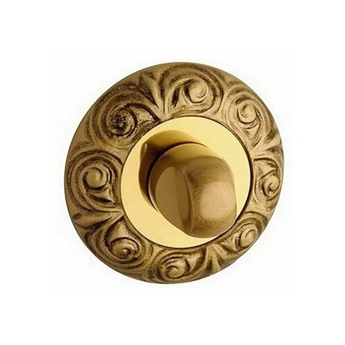 Сантехнический фиксатор 2657 QUEEN, Матовая латунь/латунь, Pasini