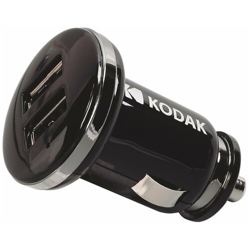 Автомобильное зарядное устройство Kodak UC108, черный зарядное устройство kodak k7004