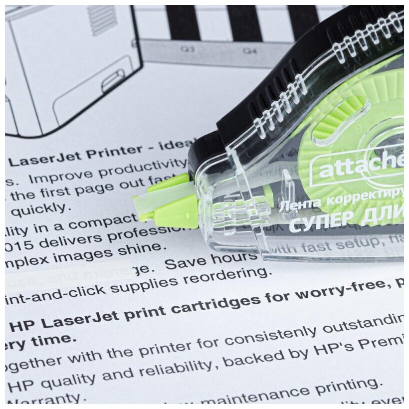 Лента корректирующая attache схема укладки