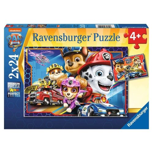 Пазл Ravensburger Щенячий патруль 2x24, арт.05154 ravensburger пазл добро пожаловать в зоопарк 2х24 детали