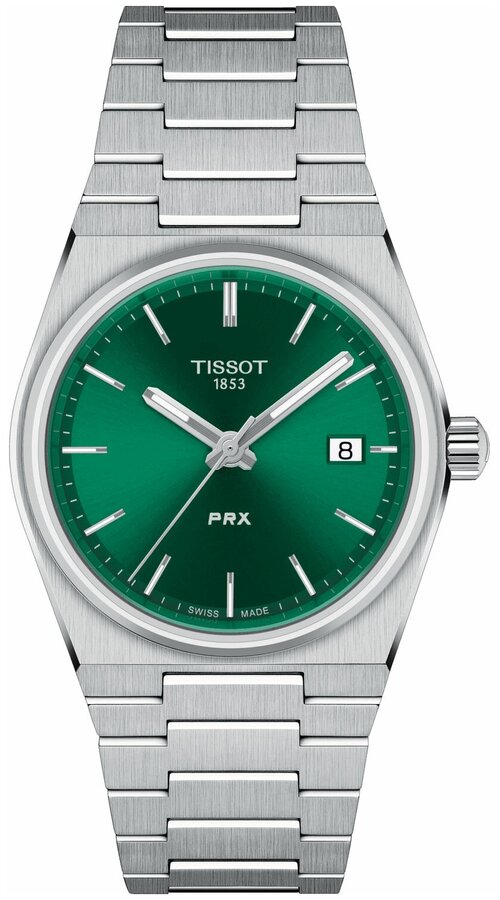 Наручные часы TISSOT T-Classic, зеленый, черный