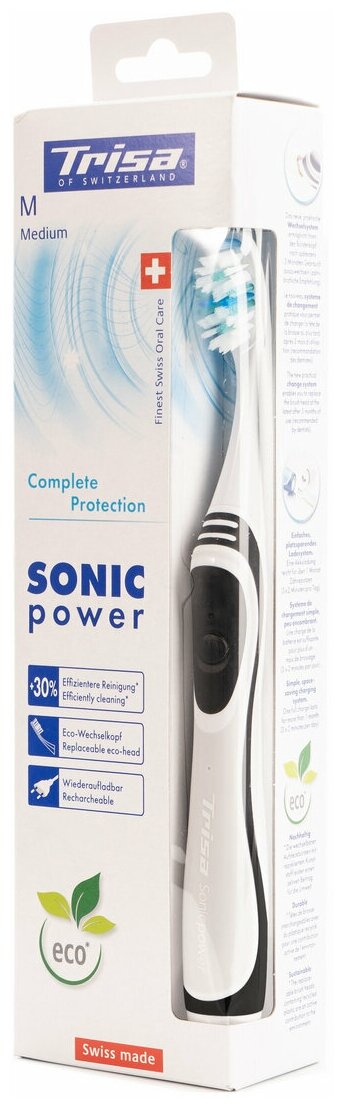 Электрическая зубная щетка Sonicpower akku (685836-Grey)