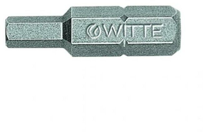 Вставка для шуруповерта WITTE Hex 4,0 1/4 25мм 10шт 4270842-dr