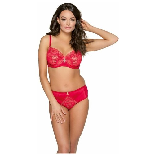 фото Бюстгальтер ava lingerie, 2 шт., размер 100g, красный