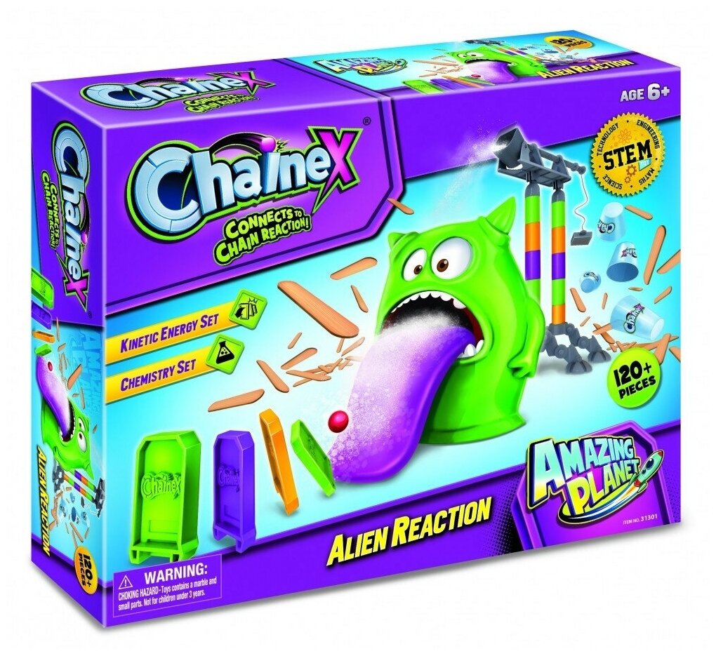 Набор Amazing Toys Chainex: Инопланетная реакция