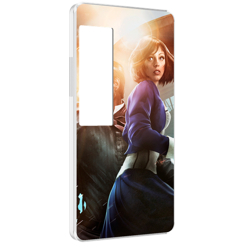 Чехол MyPads Bioshock Infinite для Meizu Pro 7 Plus задняя-панель-накладка-бампер чехол mypads bioshock infinite для infinix smart 7 задняя панель накладка бампер