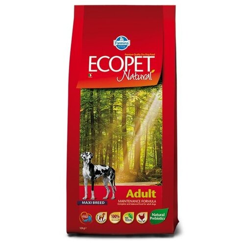 Farmina (Фармина) ECOPET NATURAL 12кг х 2шт Dog курица сухой для собак крупных пород