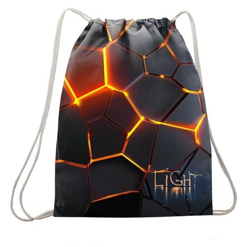 Мешок для обуви 430 х 340 мм Stavia плотность 600D с водоотталкивающей ПУ-пропиткой Лава 1032₽