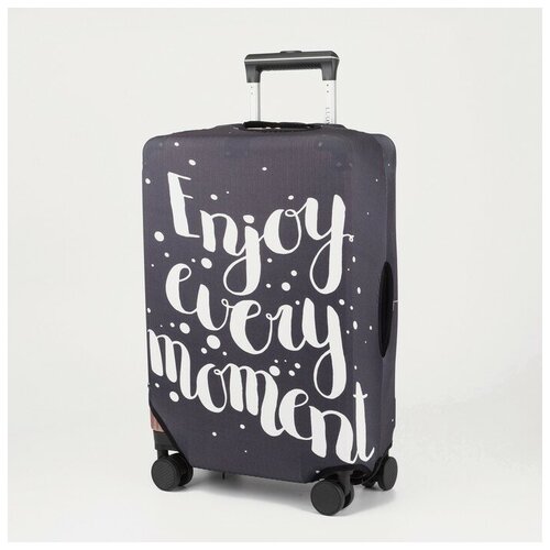 фото Чехол на чемодан 24", цвет чёрный wow brand