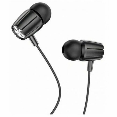 Гарнитура HOCO M88 Наушники микрофон Кнопка ответа 12м 35 mm jack Black 54700₽