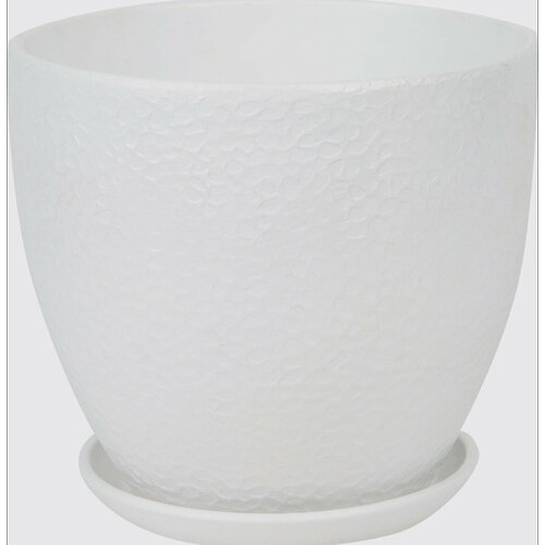 Горшок для цветов Мемори белый 14 1050₽