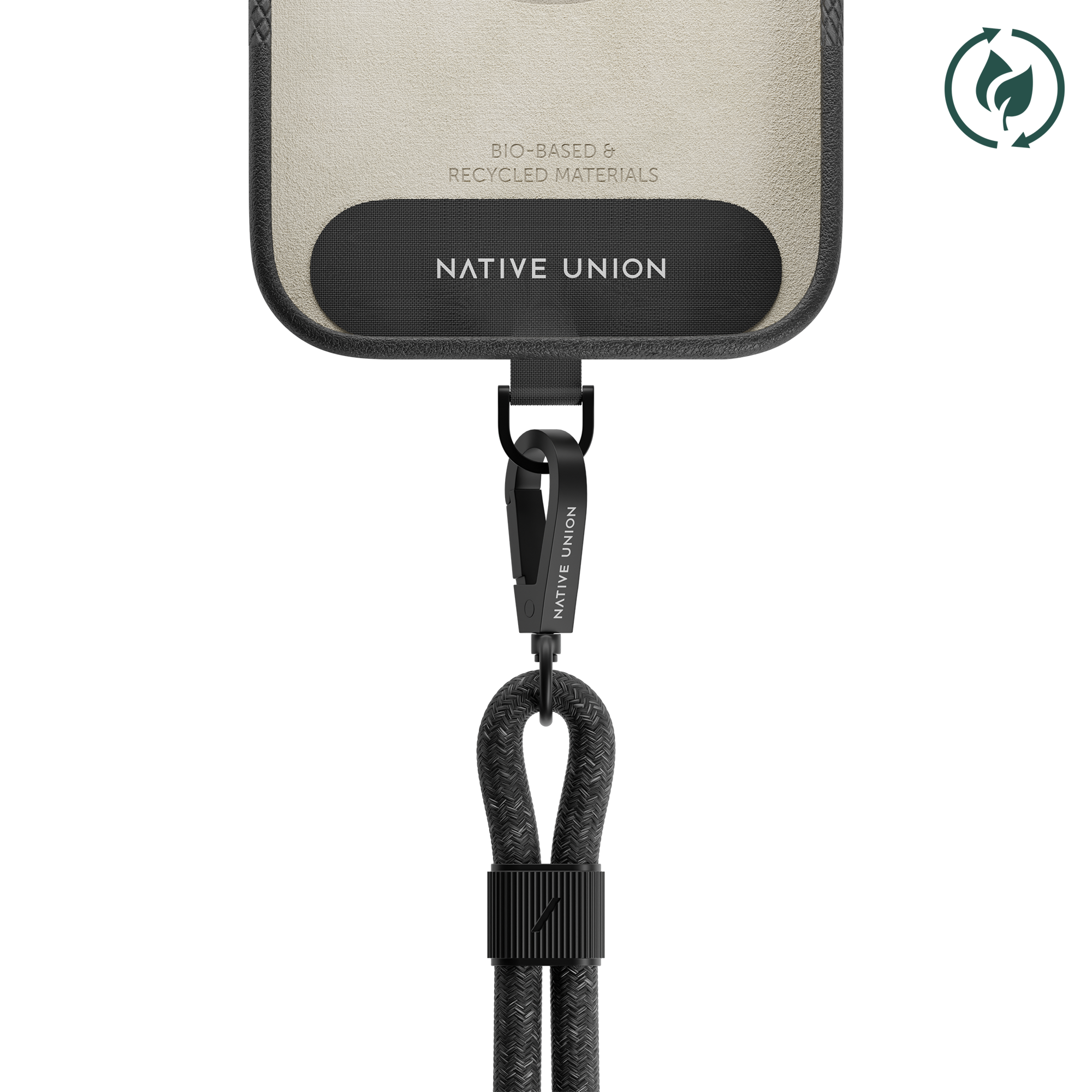 Шнурок для смартфона Native Union CITY SLING, 74 см, черный