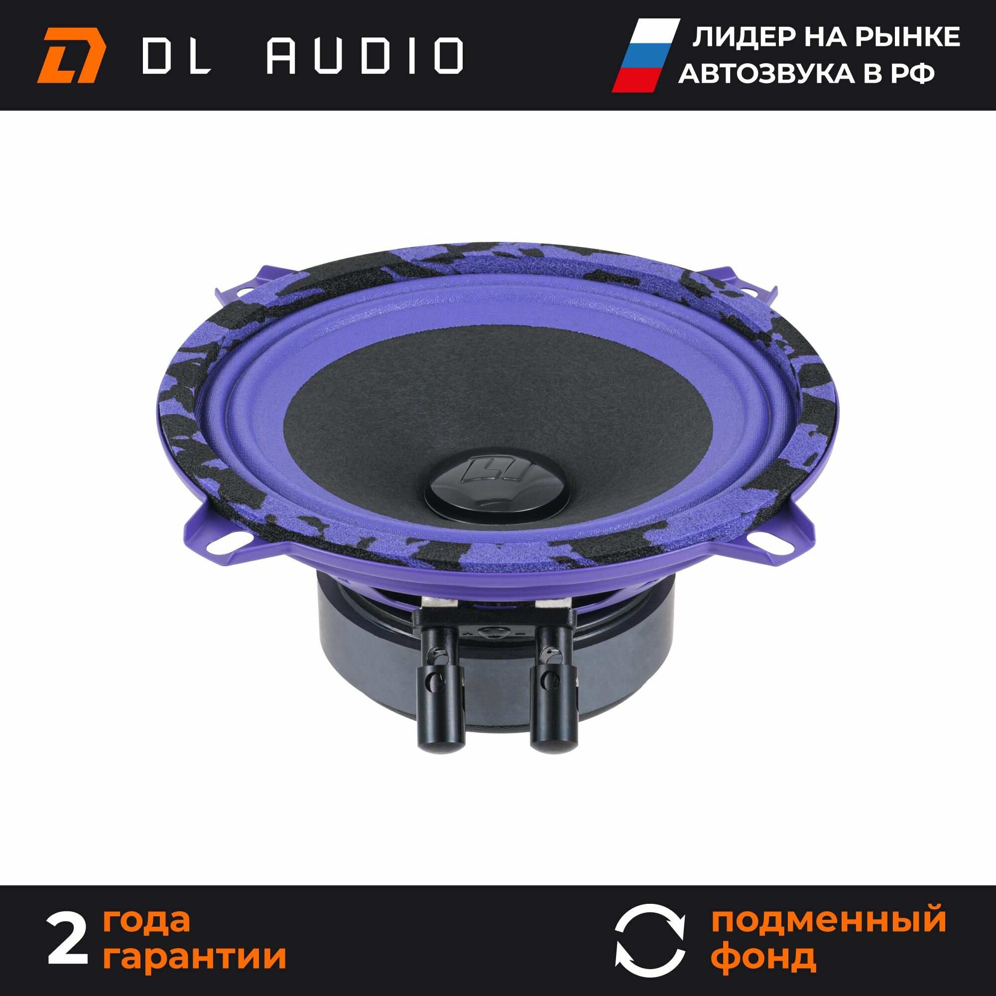 Колонки автомобильные 13 см DL Audio Piranha 130 V.2 пара