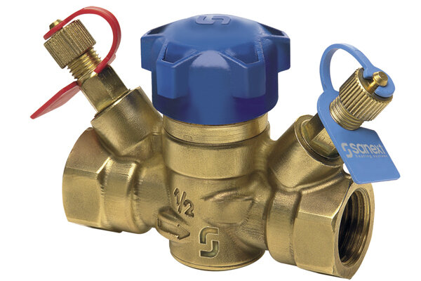 фото Клапан ручной балансировочный STP Ду 15 6501/6501-1 SANEXT