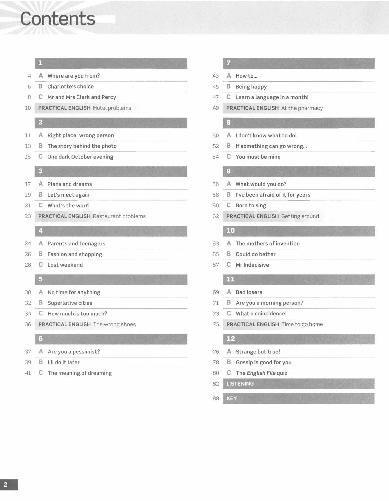English File. Third Edition. Pre-Intermediate. Workbook with key - фото №8