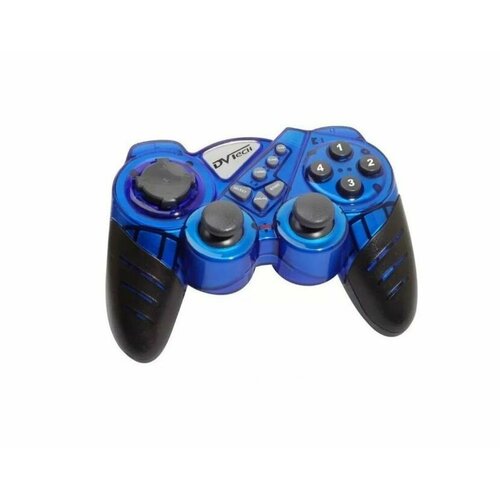 Гeймпaд игpовoй пpoвoдной DVТесh JS35 Shoсk Mаstеr для ПК cиний 490₽