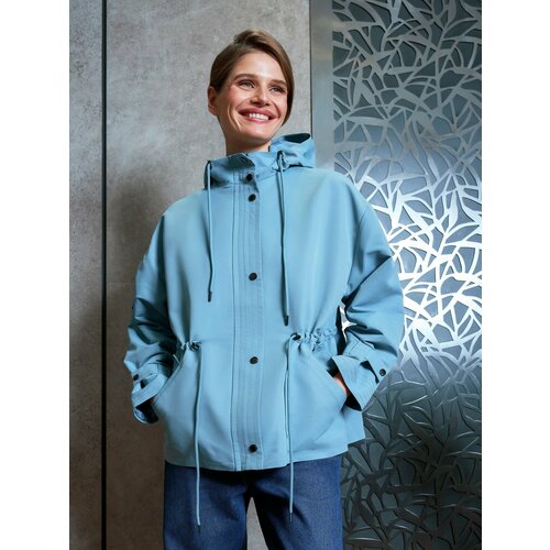 Куртка Concept club, размер XL, синий тренчкот длинный