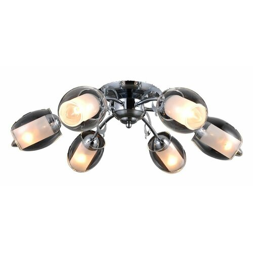 Люстра TOSSA E14 6x40W 220V матовый хром