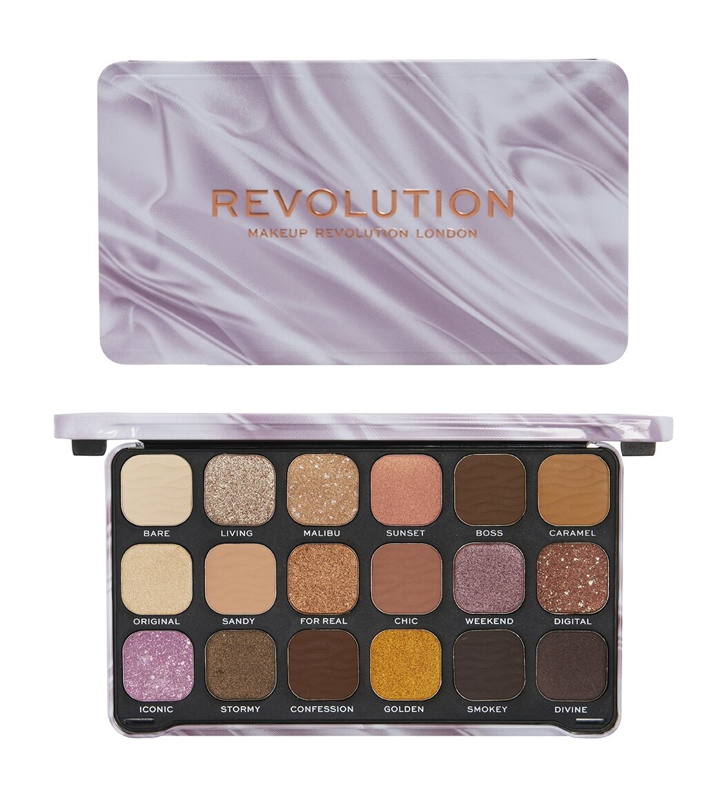 Палетка теней для век Revolution Makeup Forever Flawless Eyeshadow Palette: Nude Silk