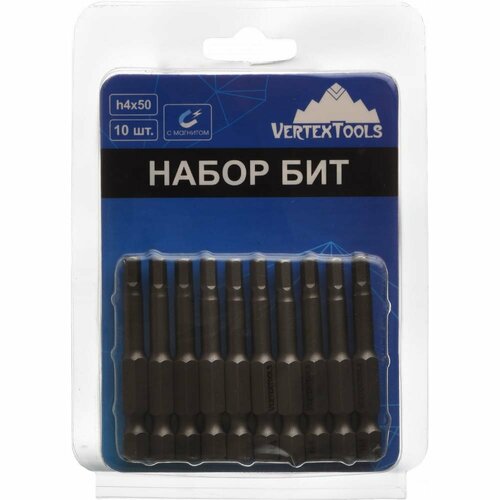 Набор бит vertextools БТ-H4-50 1368₽