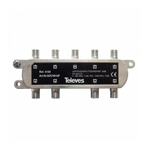 Делитель на 8 ТВ Televes 5159 (5 - 2300МГц)