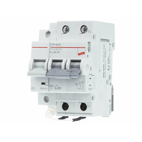 Устройства защиты от перенапряжения - Автоматический выключатель миниатюрный 2-п C32A POP 2 255 C32 – Dehn – 900761 – 4013364156142