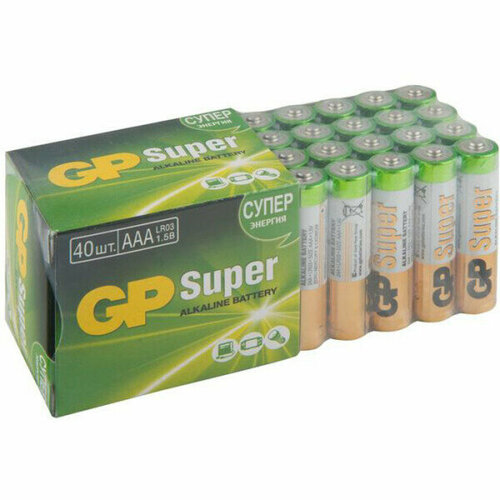 Батарейки GP 24A-2CRVS40 батарейки gp batteries набор батареек gp super alkaline типа ааа lr03