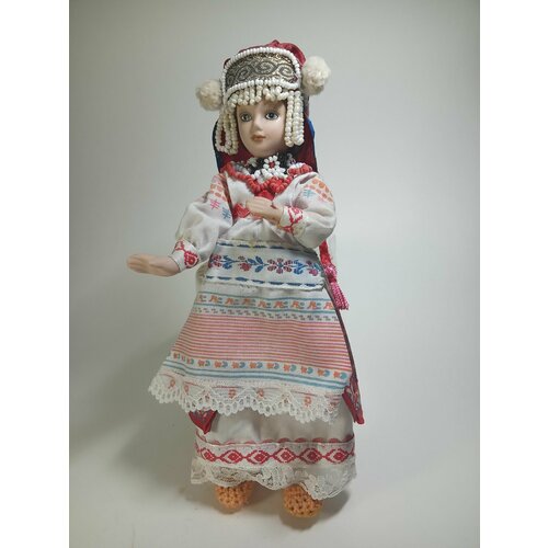 кукла коллекционная в праздничном костюме енисейской губернии Кукла коллекционная в праздничном костюме Калужской губернии (доработанный костюм)