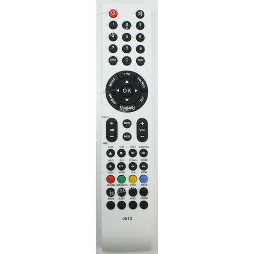 пульт к shivaki rc811 810 box Shivaki 051D LCD TV, белый, Пульт ДУ