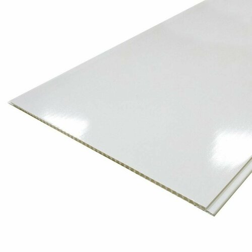 Панель ПВХ Белая 25027008 мм Супер глянец идеал Повышенной прочности 475₽