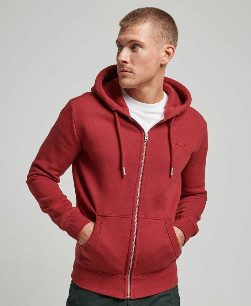 Толстовка Superdry ESSENTIAL LOGO ZIP HOODIE