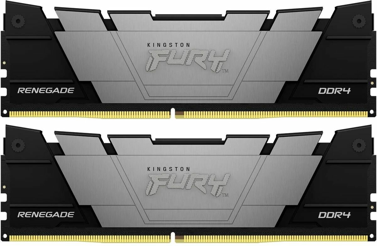 Оперативная память Kingston Fury Renegade Black KF-432C16RB2K2/16 DDR4 - 2x 8ГБ 3200МГц, DIMM, Ret
