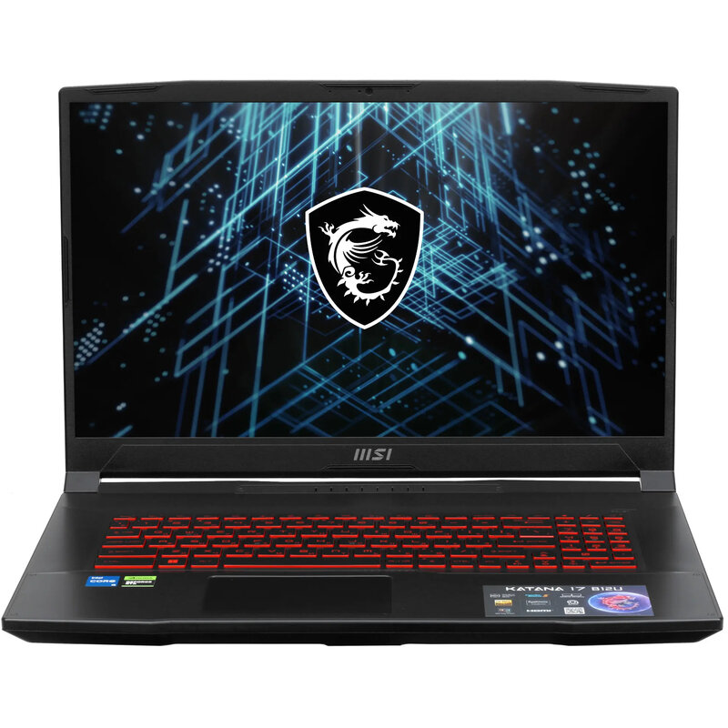 Ноутбук MSI GF76 Katana B12UCX-1004XRU черный