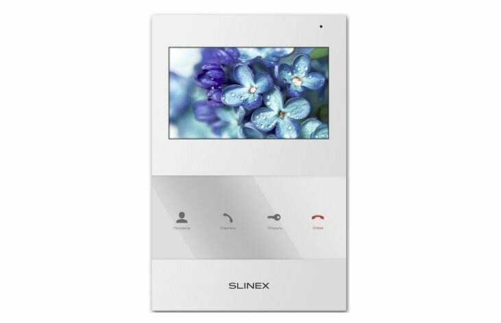 Монитор домофона цветной SLINEX SQ-04 White