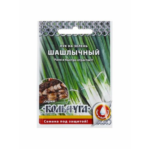 Семена Лук на зелень Шашлычный серия Кольчуга, 1 г соус grandelitez шашлычный по азербайджански 300 г