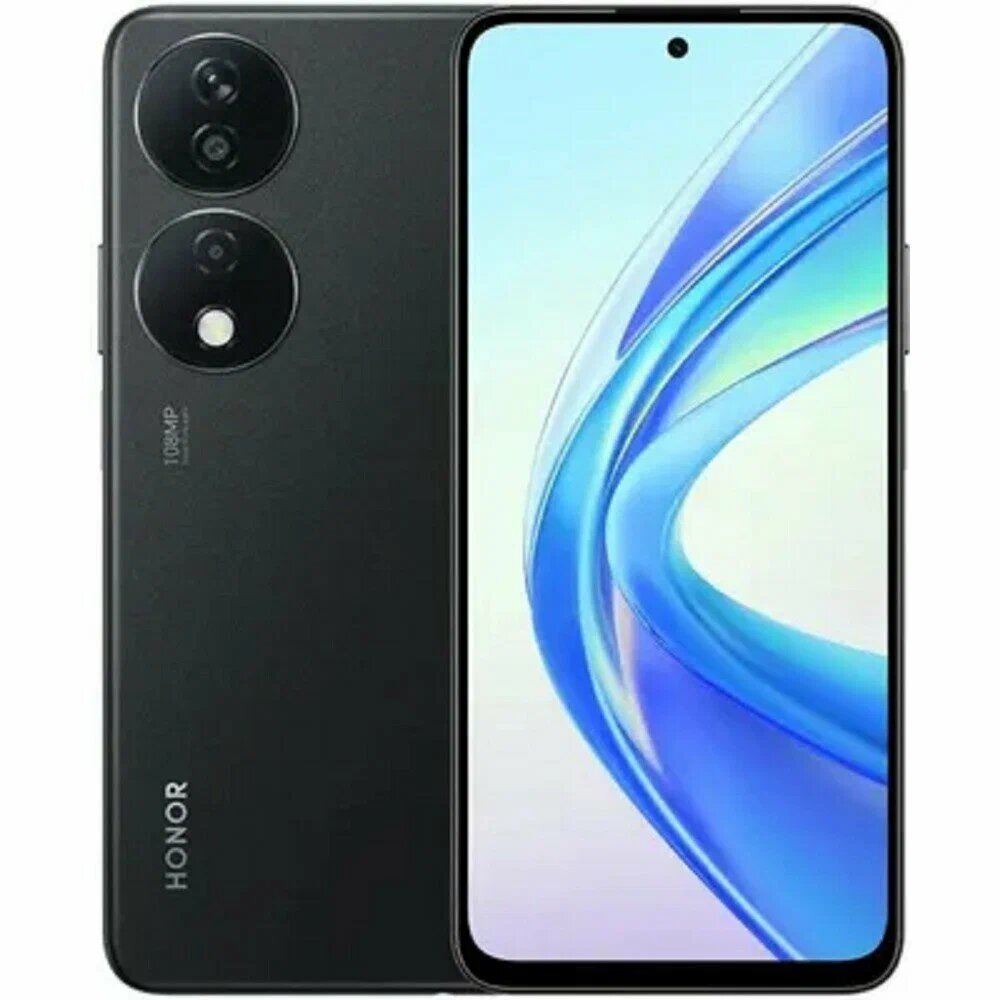 Смартфон HONOR X7b 8Gb/128Gb Dual чёрный (Qualcomm Snapdragon 680) RU