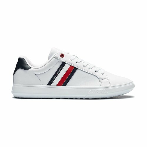 фото Кеды tommy hilfiger essential leather, размер t44, белый