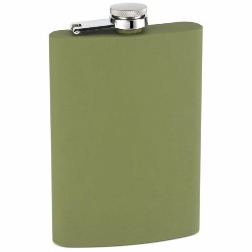 S.Quire RB005-8 Фляга s.quire 0,24 л, стальпрорезиненное покрытие, зеленая