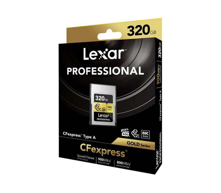 Карта памяти Lexar Professional CFexpress Type A GOLD 320 ГБ