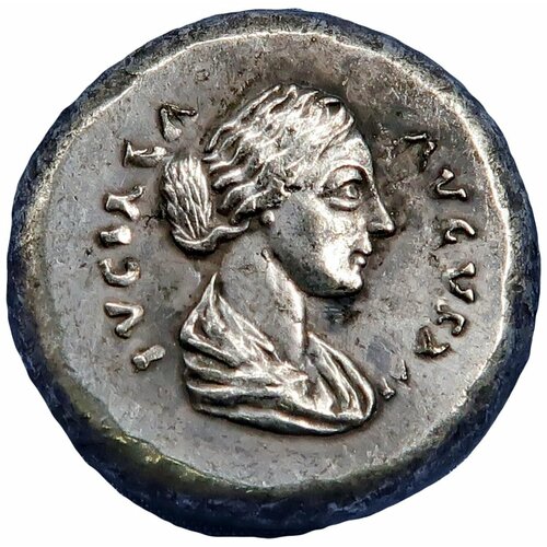 Античная монета Луцила, Древний Рим, копия
